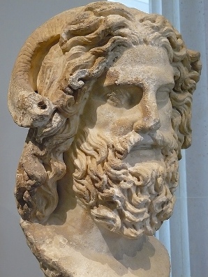 Zeus with Jupiter horns