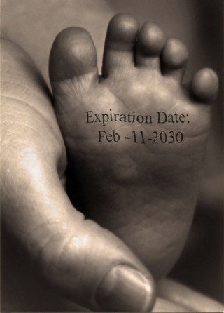 a baby foot expires in time